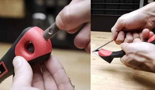 ALLWAY CS6 Soft-Grip Contour Scraper Set with 6 Blades and File | Versatile Painting Tool for Flat & Curved Surfaces thumbnail 4
