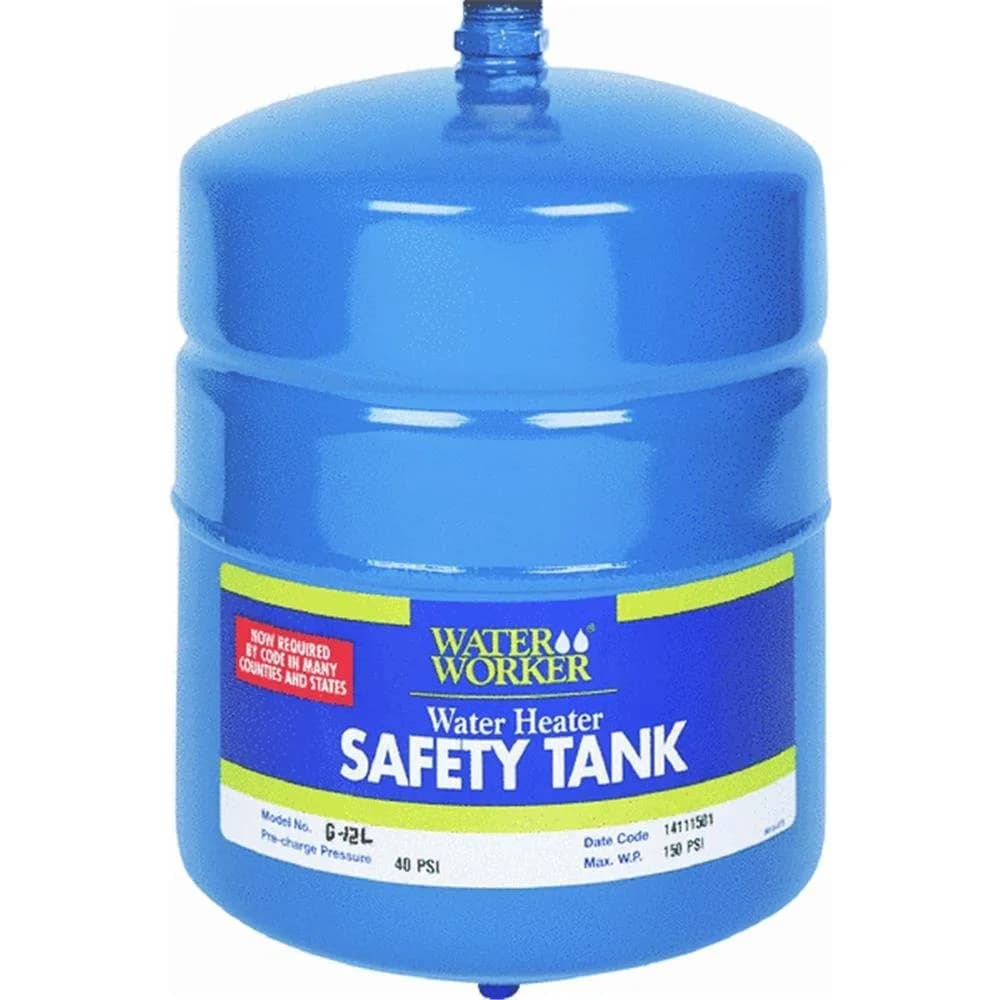Water Worker 2-Gallon WATER WORKER G5L Expansion Tank | Pressure Safety Tank for Hot Water Systems — 4.4-Gallon