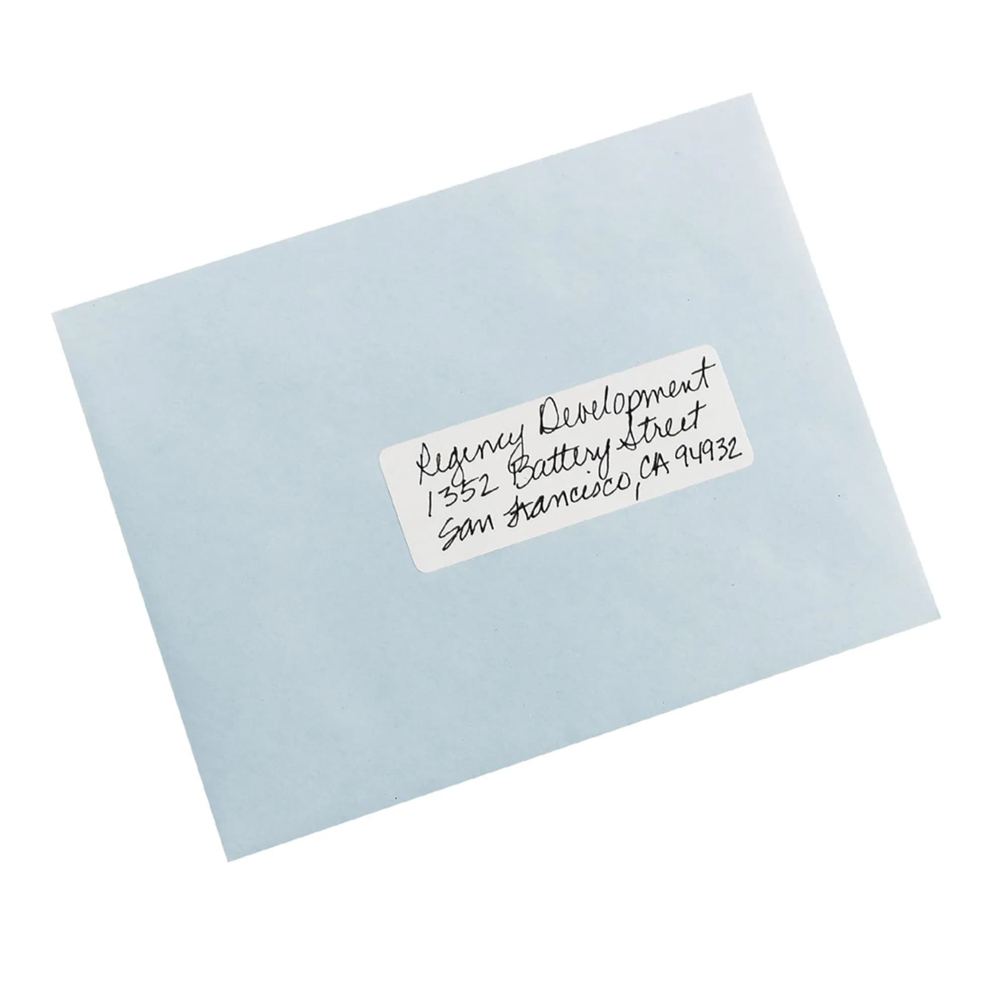 Avery Multi-Use Permanent Labels 1" x 2.75" White 128 Labels | Permanent Adhesive for Organization - view 2