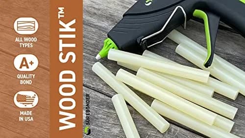Surebonder WS-12 Full Size Hot Glue Sticks for Woodworking | High Strength, Fast Bonding, 12 Pack thumbnail 6