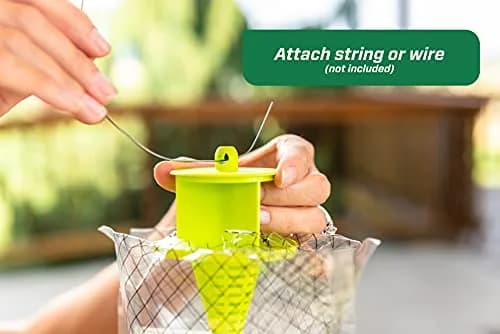 RESCUE! Big Bag Disposable Fly Trap 1 Pack | Catches 40,000 Flies Outdoors thumbnail 4