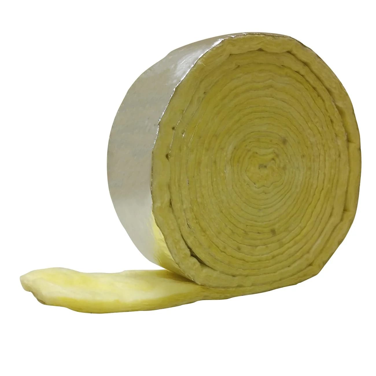 Frost King Foil Backed Fiberglass Pipe Wrap Insulation 3"x1"x25' | Reduces Heat Loss & Pipe Sweating — Yellow