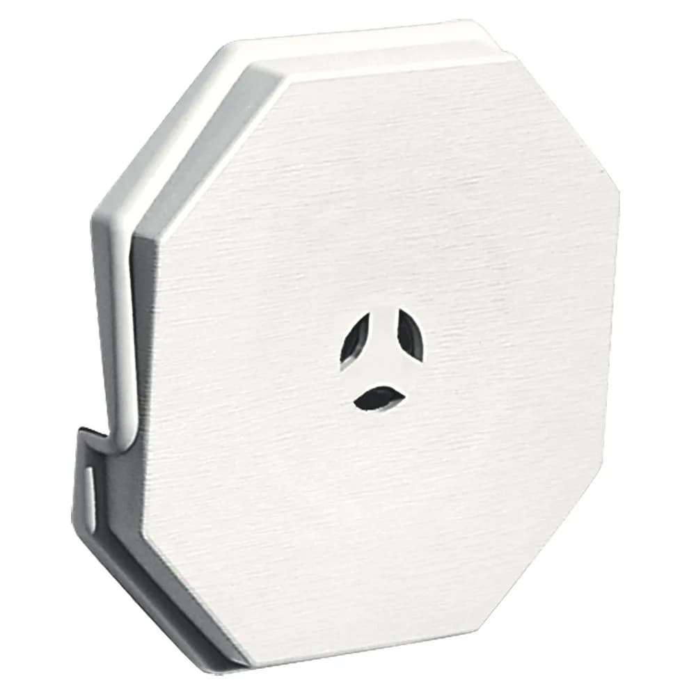 Builders Edge Surface Block 123 White | Durable, UV-Stabilized Siding Mounting Solution