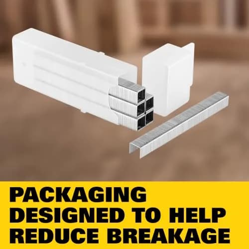STANLEY Heavy-Duty Narrow Crown Staples 3/8 in (10mm) | 1000-Pack for Insulation & Roofing thumbnail 4