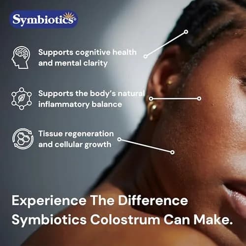 Symbiotics Colostrum Vegetable Capsules, 240 Count | Supports Immune & Digestive Wellness thumbnail 3