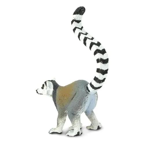 Safari Ltd. Ring-Tailed Lemur Toy - 4 Inch Wildlife Figure for Kids Ages 3+ | Madagascar Primate Play thumbnail 3