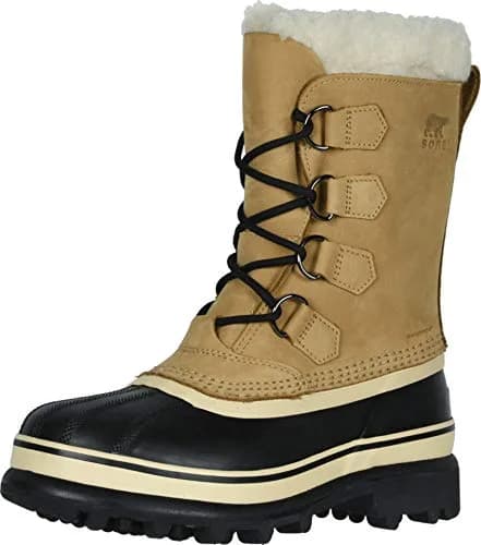 Sorel Women's Caribou Waterproof Snow Boots | Waterproof Nubuck Upper, Removable Felt Liner, Mid-Calf thumbnail 1