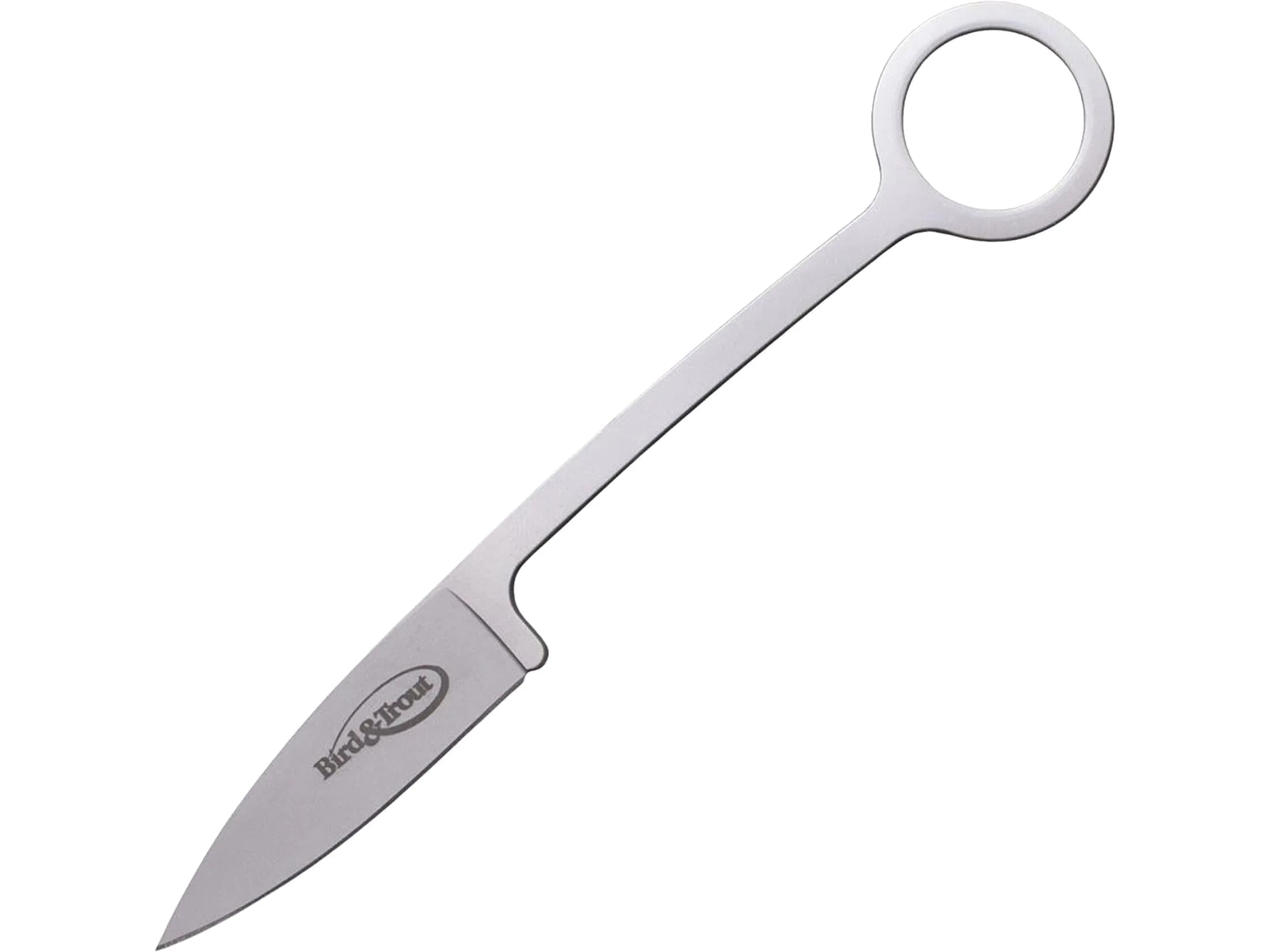 Cold Steel Bird & Trout Steel Handle Knife | Slim, All-Steel Construction, AUS 8A Stainless, 2 1/4" Blade