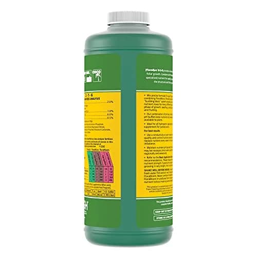General Hydroponics FloraGro Liquid Nutrient 0.9L (1 Quart) | Stimulates Vegetative Growth thumbnail 8