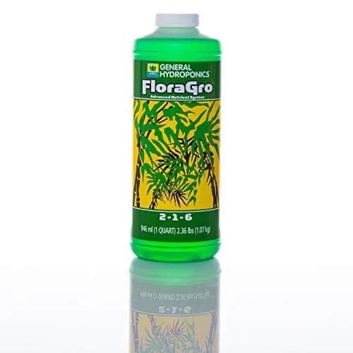 General Hydroponics FloraGro Liquid Nutrient 0.9L (1 Quart) | Stimulates Vegetative Growth thumbnail 3