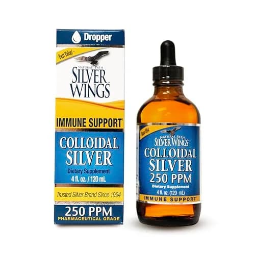Natural Path Silver Wings Colloidal Silver Liquid 4 fl oz thumbnail 1