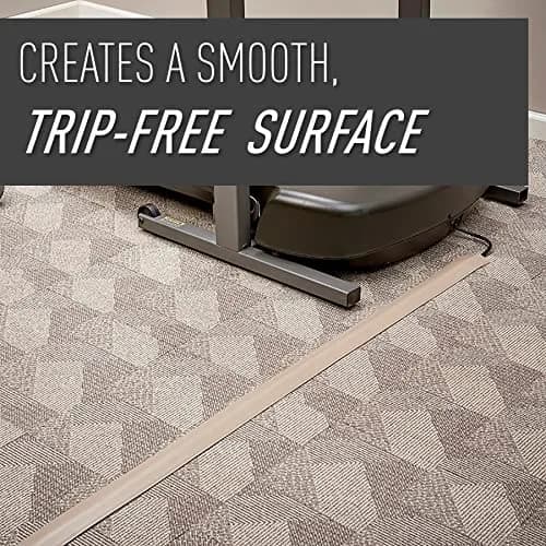 Wiremold Corduct Over Floor Cord Cover 1.5m (5 ft) Ivory | Trip-Free Cable Management for Home & Office thumbnail 2