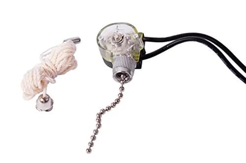 Gardner Bender GSW-31 Electrical Pull Chain Switch, SPST, ON-OFF, 6 A/125V AC, Nickel thumbnail 1