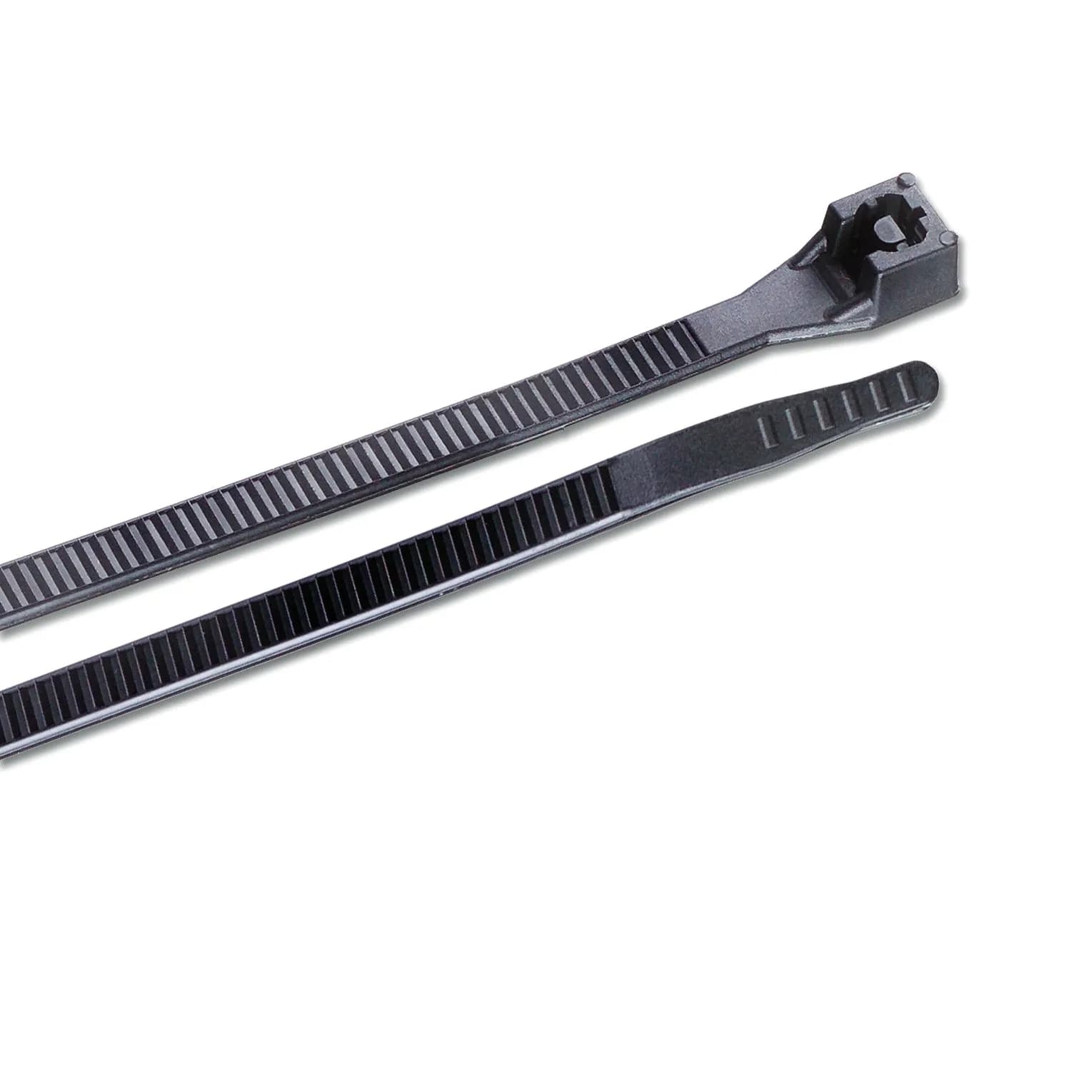 Gardner Bender 24 Inch 175 lb. UV Resistant Black Heavy-Duty Cable Ties | 10 Pack - main product image