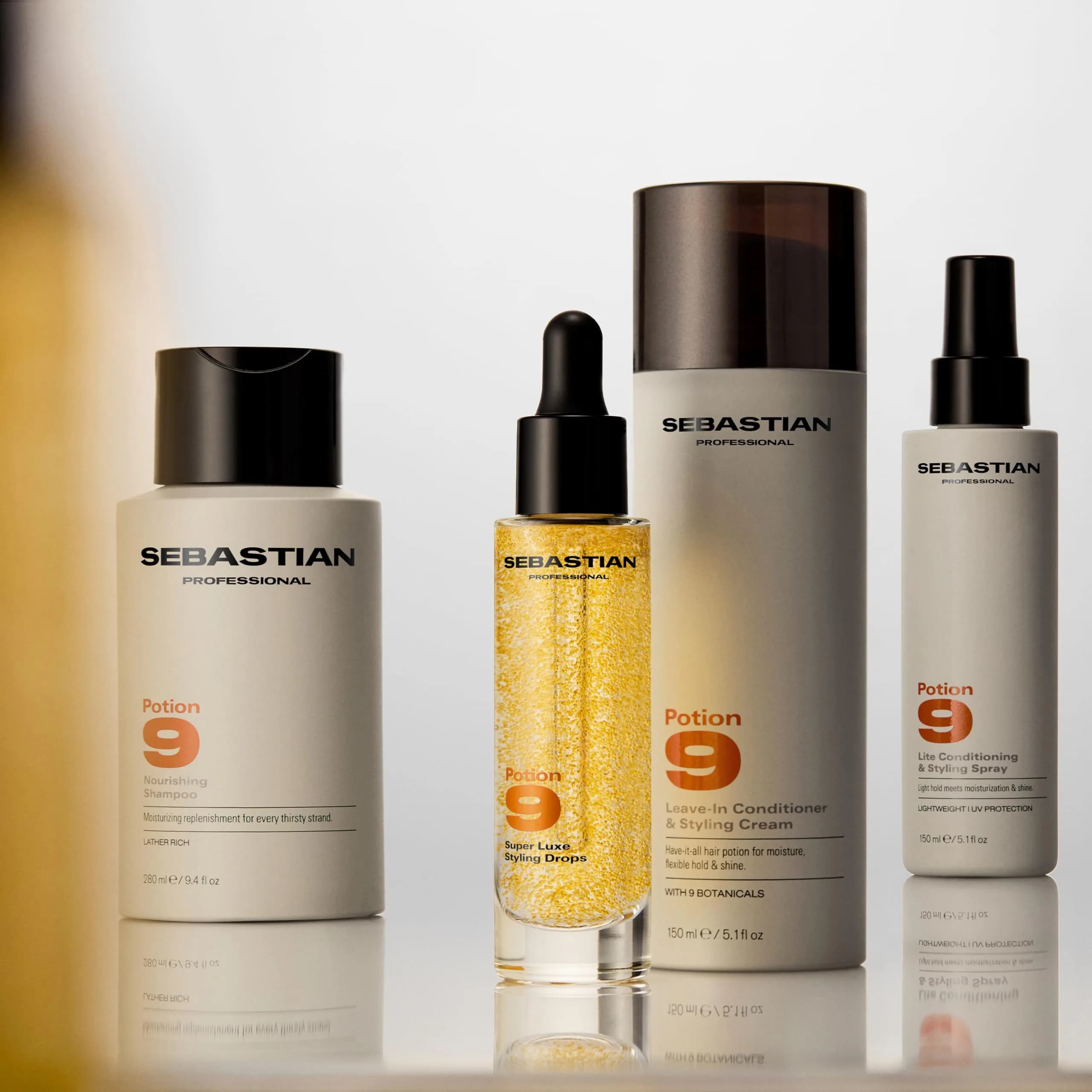 Sebastian Professional Potion 9 Wearable Hair Styling Treatment Cream 50ml (1.7 Fl Oz) | Restores Moisture & Adds Shine - view 8