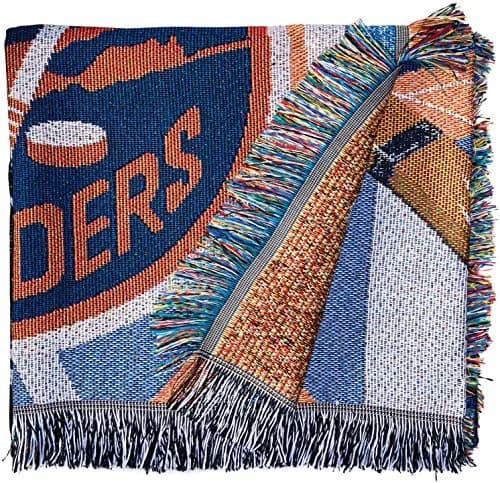 Northwest NHL Toronto Maple Leafs 'Homefield Ice Advantage' Woven Tapestry Throw Blanket, 48" x 60" | Official NHL Team Decor thumbnail 1