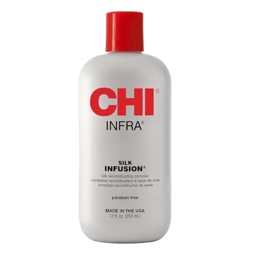 CHI Infra Silk Infusion Leave-In Hair Treatment 355ml (12 Fl Oz) | Reconstructs Damaged Hair thumbnail 1