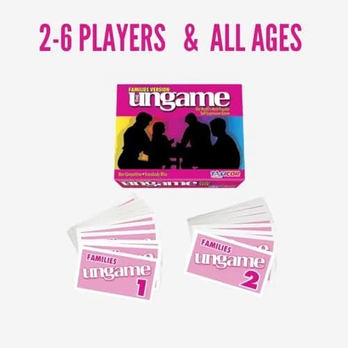 TaliCor Pocket UNGAME Families Edition Card Game 140 Cards | Non-Competitive Conversation Starter for Ages 5+ thumbnail 4