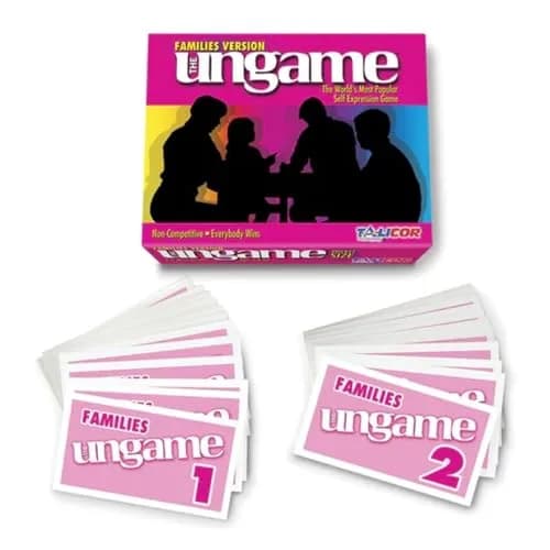 TaliCor Pocket UNGAME Families Edition Card Game 140 Cards | Non-Competitive Conversation Starter for Ages 5+ thumbnail 1