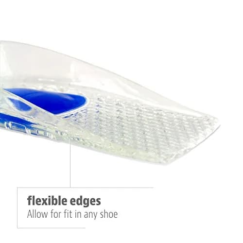 Sof Sole Gel Heel Cup Shoe Insoles Men 7-12 | Heel Pain Relief & Shoe Fit Support thumbnail 4