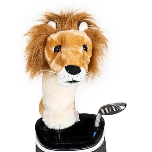 Daphne's Headcovers Lion Driver Headcover | Premium Golf Club Cover | Stylish Club Protection | Men's & Women's Golf Gear thumbnail 1