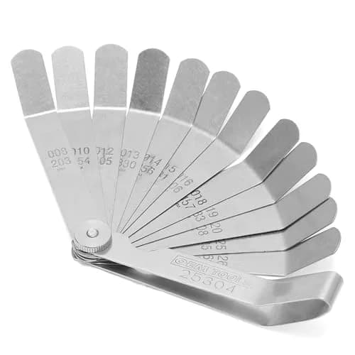 OEMTOOLS 25304 12-Blade Feeler Gauge Set 4 Inch | Precision Measurement for Tight Spaces thumbnail 1