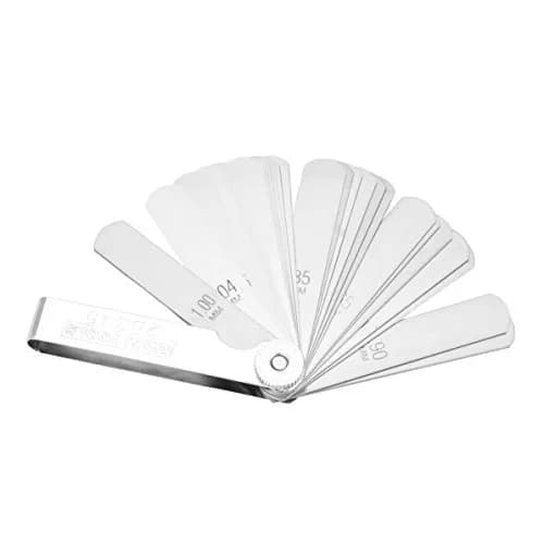 OEMTOOLS 25345 Metric Feeler Gauge with 25 Blades | Precision Measurement Tool (0.04-1.00 mm) thumbnail 1