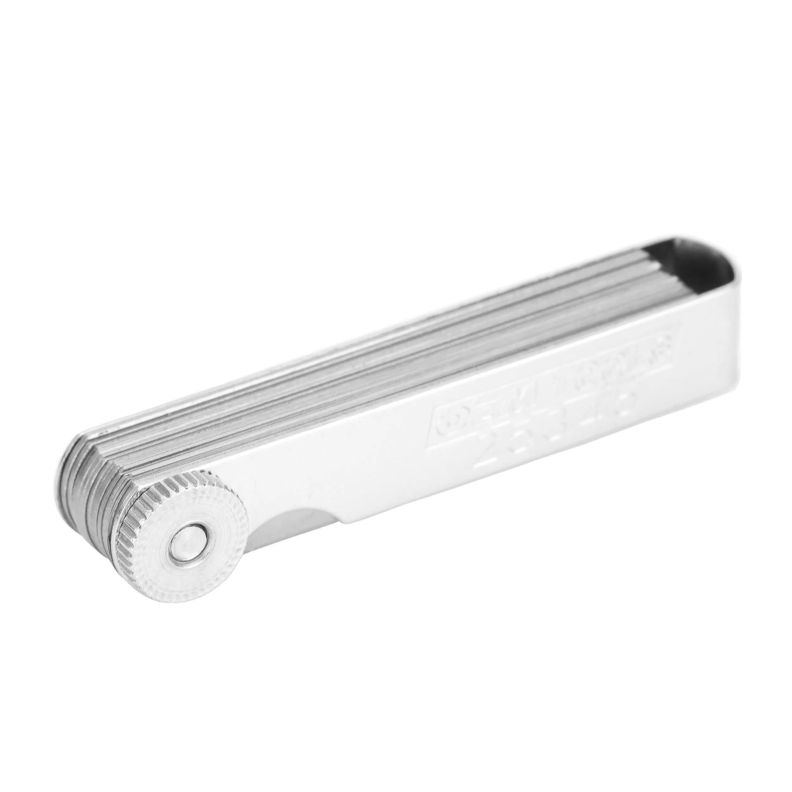 OEMTOOLS 25345 Metric Feeler Gauge with 25 Blades | Precision Measurement Tool (0.04-1.00 mm) - view 2
