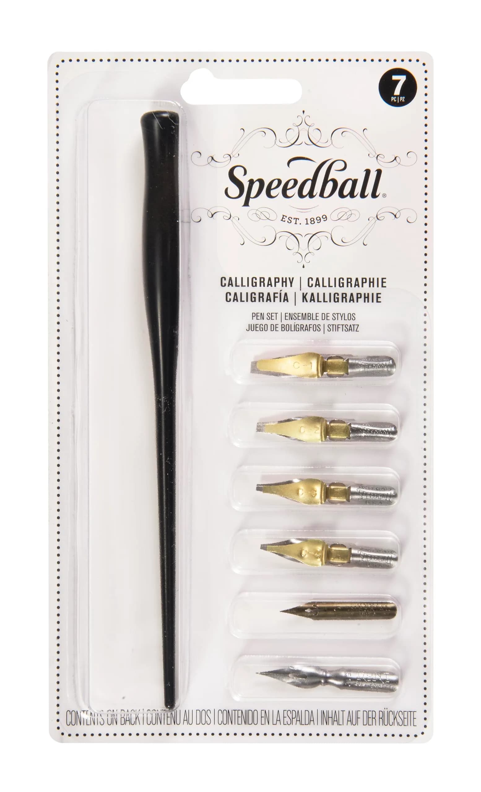 Speedball Basic Calligraphy Set, Set of 7 | Ideal for Beginners & Fine Lettering - main product image