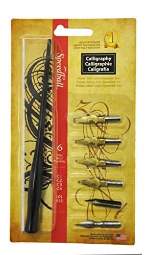 Speedball Basic Calligraphy Set, Set of 7 | Ideal for Beginners & Fine Lettering thumbnail 4