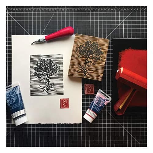Speedball Water-Soluble Block Printing Ink, 8 fl oz | Rich, Satin Finish for Artists & Students thumbnail 3