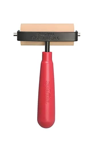 Speedball Soft Rubber Brayer 3-Inch (7.62 cm) | Printmaking Roller for Gel & Block Printing thumbnail 2