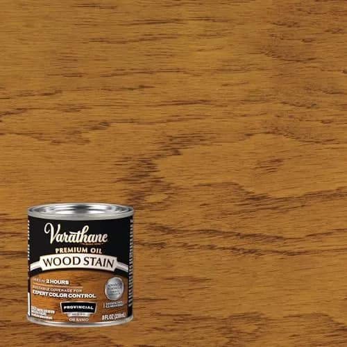Varathane Wood Stain Provincial Half Pint | Deep Grain Enhancement, Natural Finish thumbnail 2