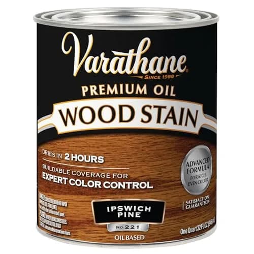 Varathane Wood Stain Ipswich Pine | Deep Grain Enhancement, Interior Use, 32 Fl Oz thumbnail 1
