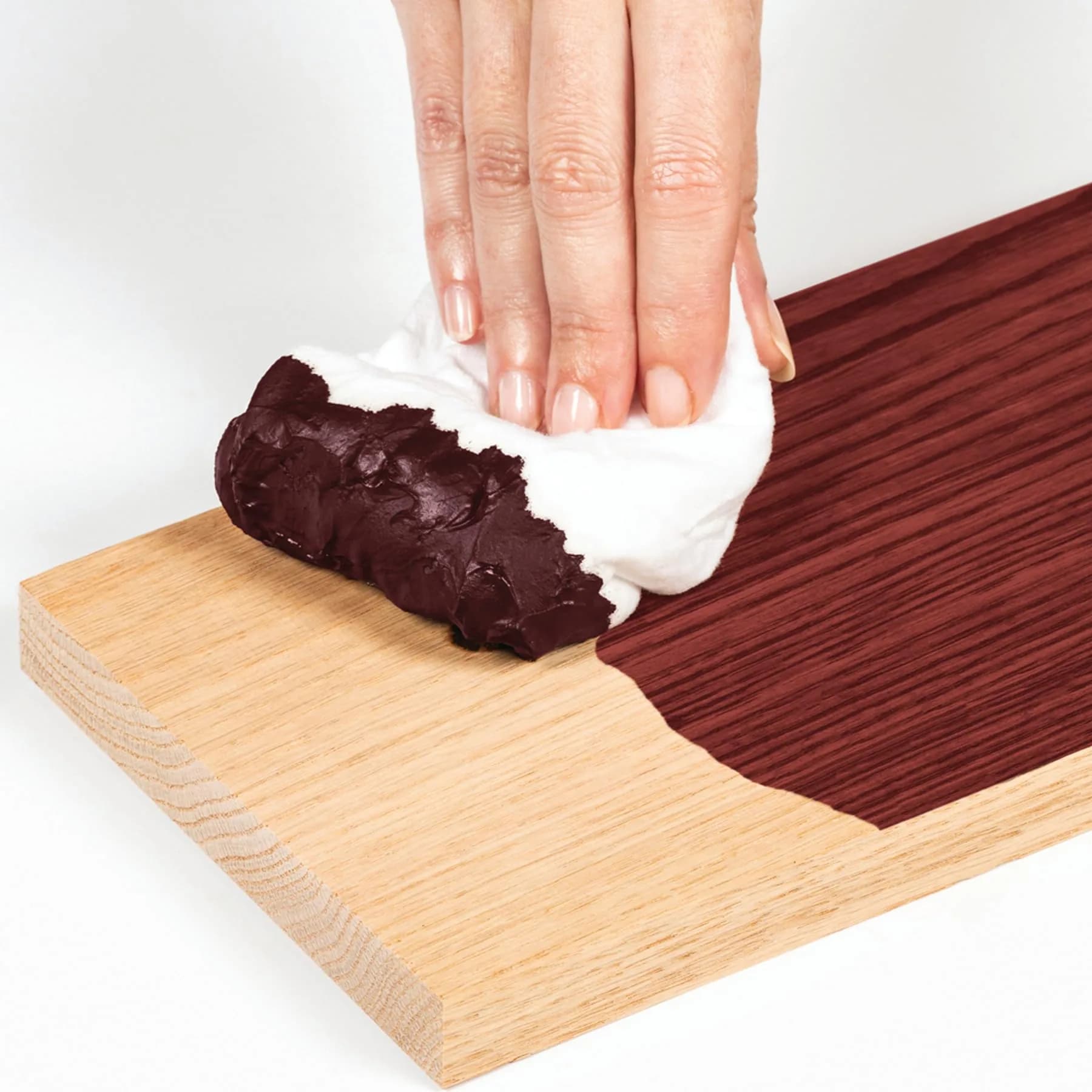 Varathane Cabernet Oil-Based Wood Stain Quart (32 Fl Oz) | Deep Rich Color for Interior Wood - view 3