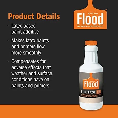 Flood Floetrol Latex Paint Additive & Conditioner 946ml (32 Fl Oz) | Improves Flow & Leveling thumbnail 2