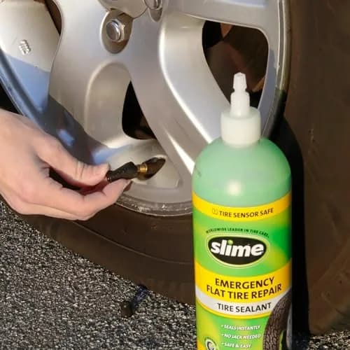Slime 10011 Flat Tire Puncture Repair Sealant 473ml (16 oz) | Seals Punctures Up to 6mm thumbnail 2