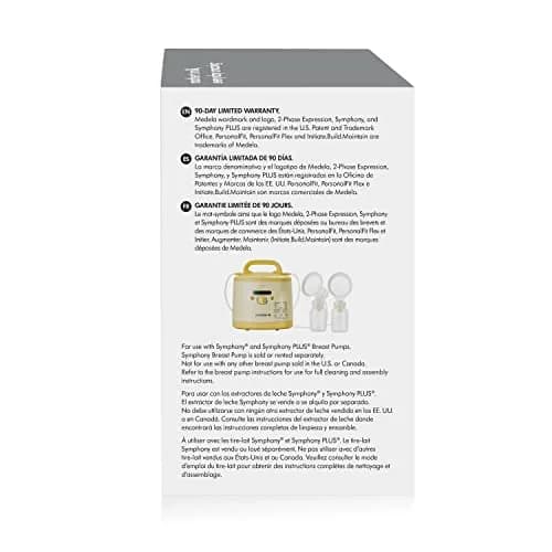 Medela Symphony Breast Pump Double Pumping Kit with 24mm Shields & 5oz Bottles | 150ml (5oz) Capacity thumbnail 3