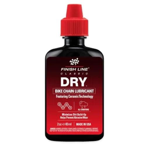 Finish Line DryDry Chain Lubricant 59ml (2 Fl Oz) | Ceramic Technology for Dry & Dusty Indian Roads thumbnail 1
