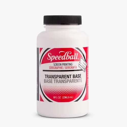 Speedball Fabric & Acrylic Transparent Base 8oz | Perfect for textile screen printing in India thumbnail 1