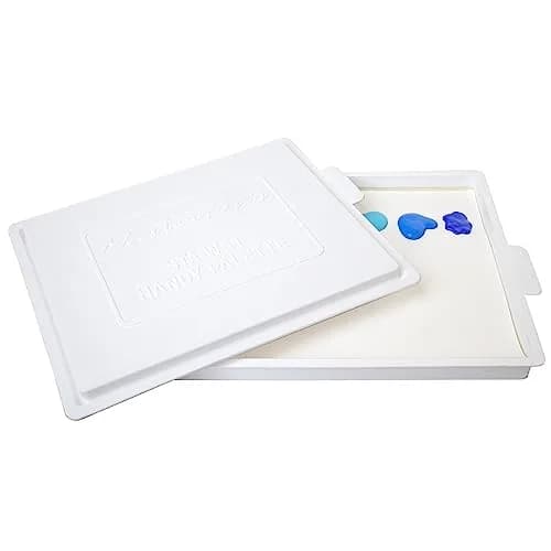 Masterson Sta-Wet Handy Palette 8.5 x 7 Inches | Airtight Water-Based & Oil Paint Storage thumbnail 3
