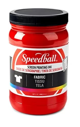 Speedball Fabric Screen Printing Ink 32 Fl Oz | Vibrant, Soft-Hand, Water-Based thumbnail 1