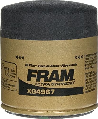 Fram Synthetic XG4967P Engine Oil Filter 3.01 in (7.65 cm) | 20,000 Mile Synthetic Oil Protection thumbnail 2