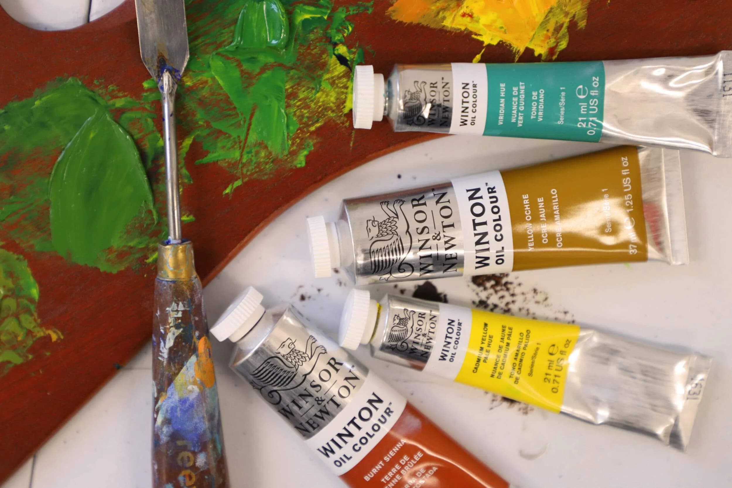 Winsor & Newton Blue 37ml Paint | ASTM D-4236 Certified Oil Paint Set - view 5