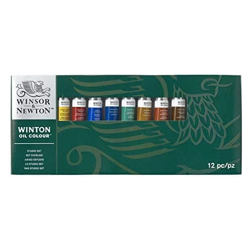 Winsor & Newton Blue 37ml Paint | ASTM D-4236 Certified Oil Paint Set thumbnail 1