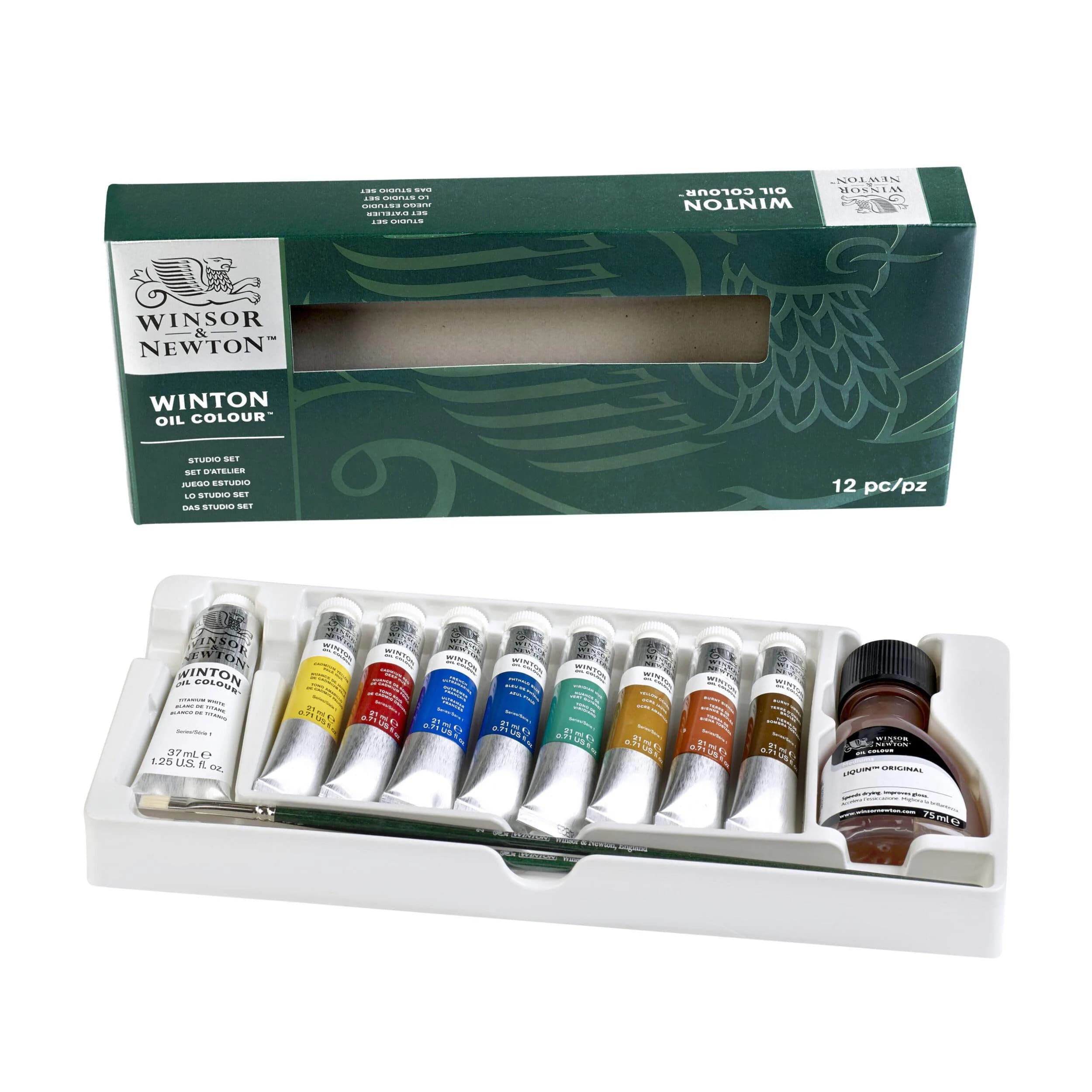 Winsor & Newton Blue 37ml Paint | ASTM D-4236 Certified Oil Paint Set - view 2