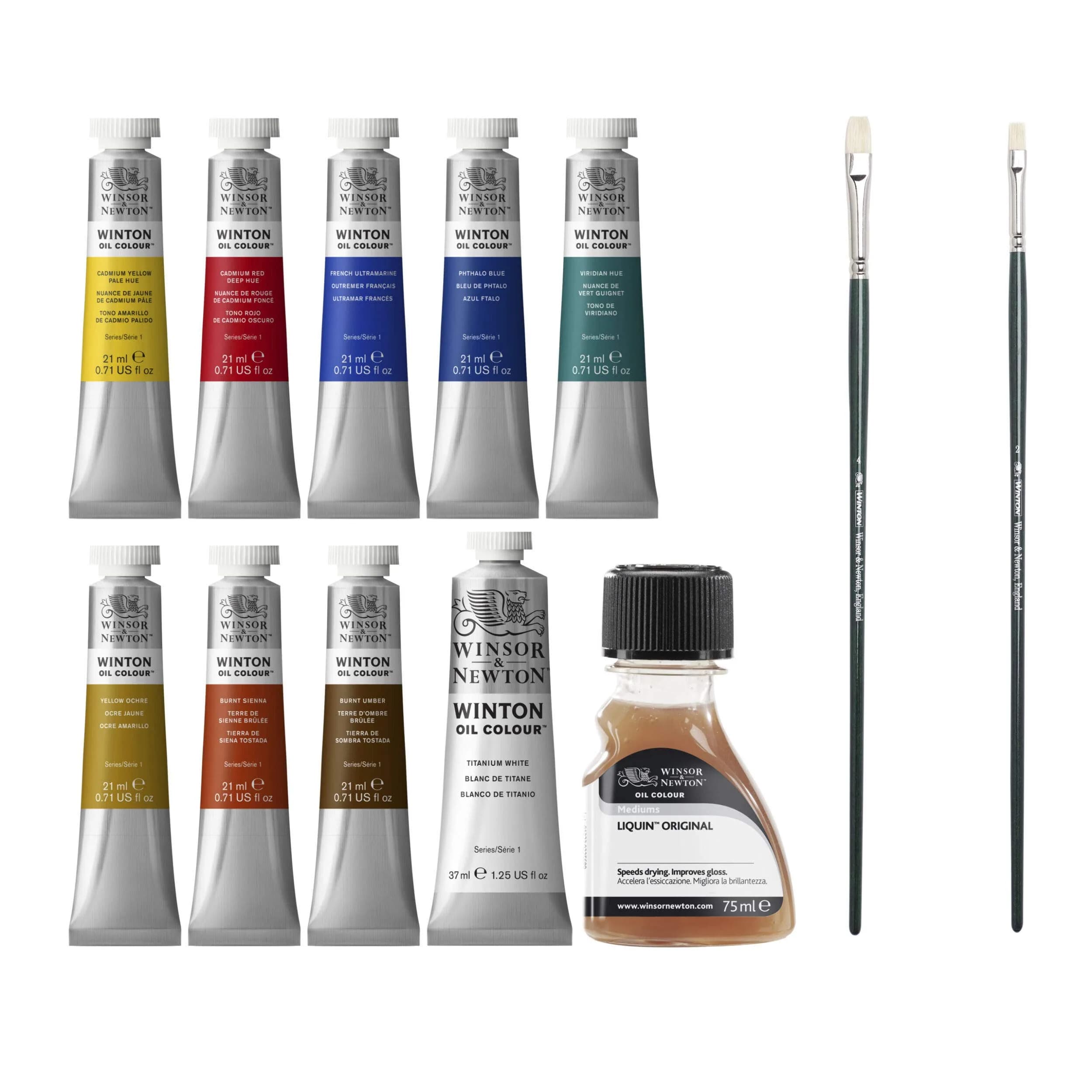 Winsor & Newton Blue 37ml Paint | ASTM D-4236 Certified Oil Paint Set - view 3