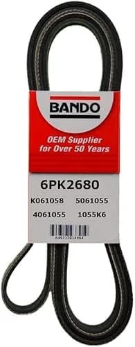 Bando USA 6PK2680 OEM Serpentine Belt | OEM Quality, Heat Resistant, Long Lasting (70-120 chars) thumbnail 1