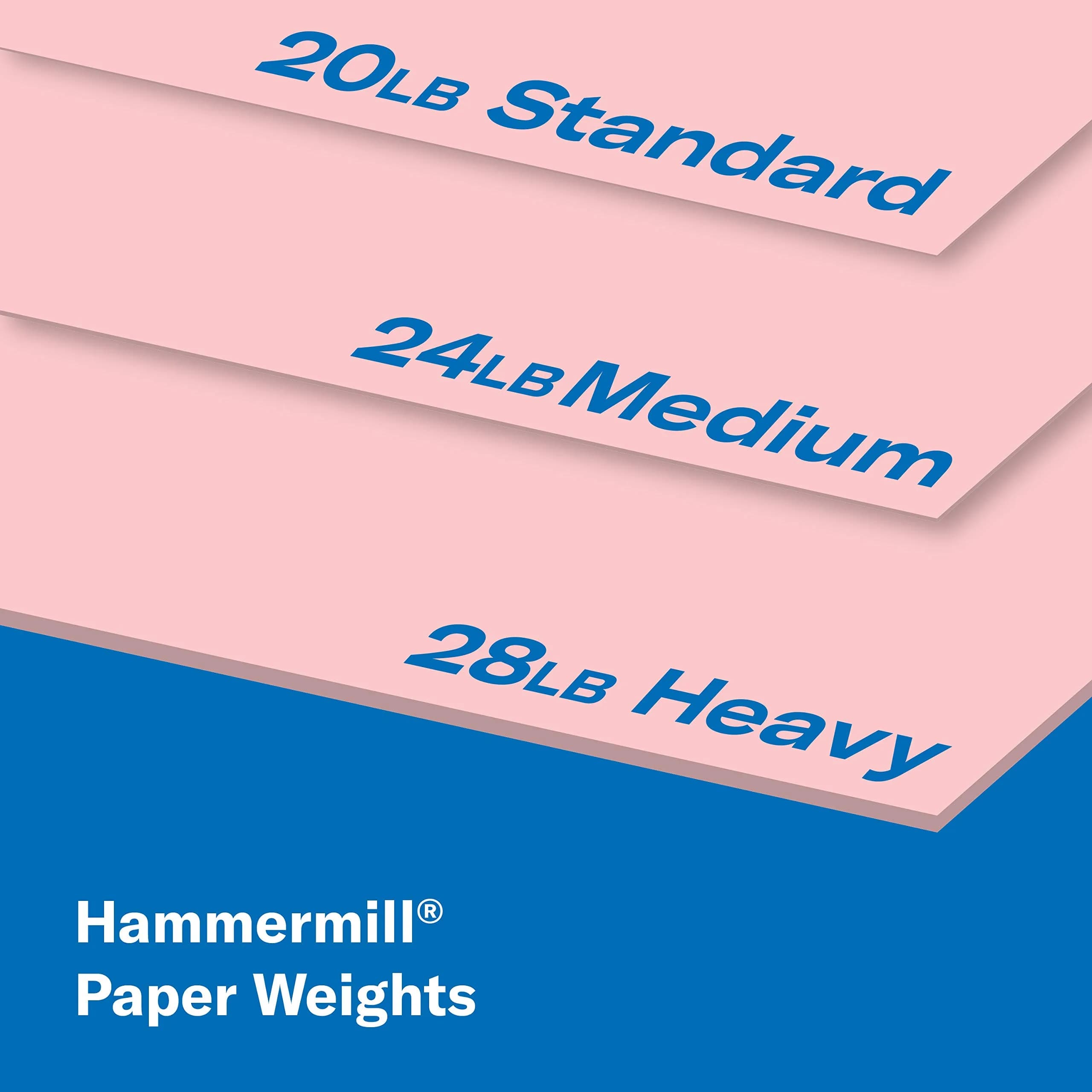 Hammermill Pink 20lb Colored Printer Paper, Legal 8.5 x 14, 500 Sheets | Jam-Free Guarantee - view 8