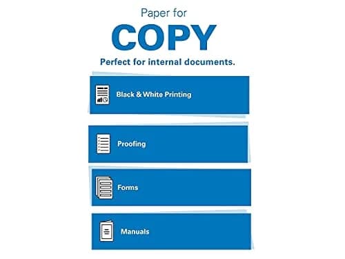 Hammermill Colored Paper, 20 lb Blue Legal Paper 21.59 cm x 35.56 cm (8.5 x 14 Inches) | Smooth Surface, 30% Recycled Fiber thumbnail 4